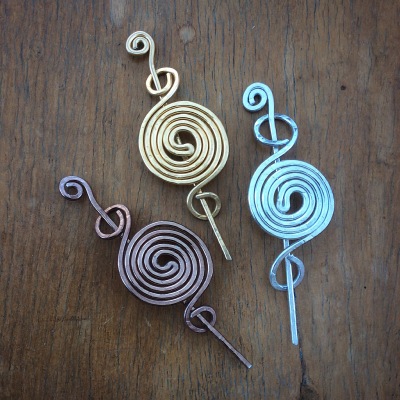 Shawl Pins by GardeningWitch Designs
